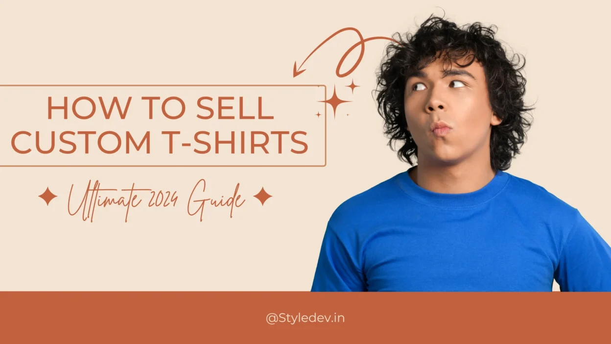 how to sell custom t shirts
