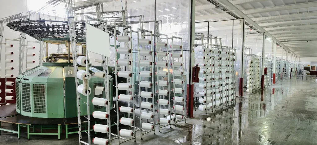 cotton custom t shirt - sewing machine of thread