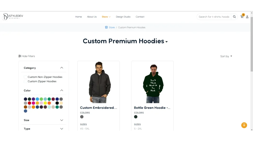 unique design hoodies