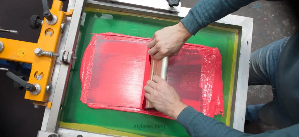 screen printing machine