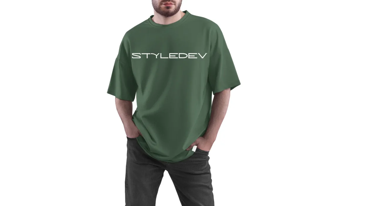 men's oversized t shirt - styledev - 3