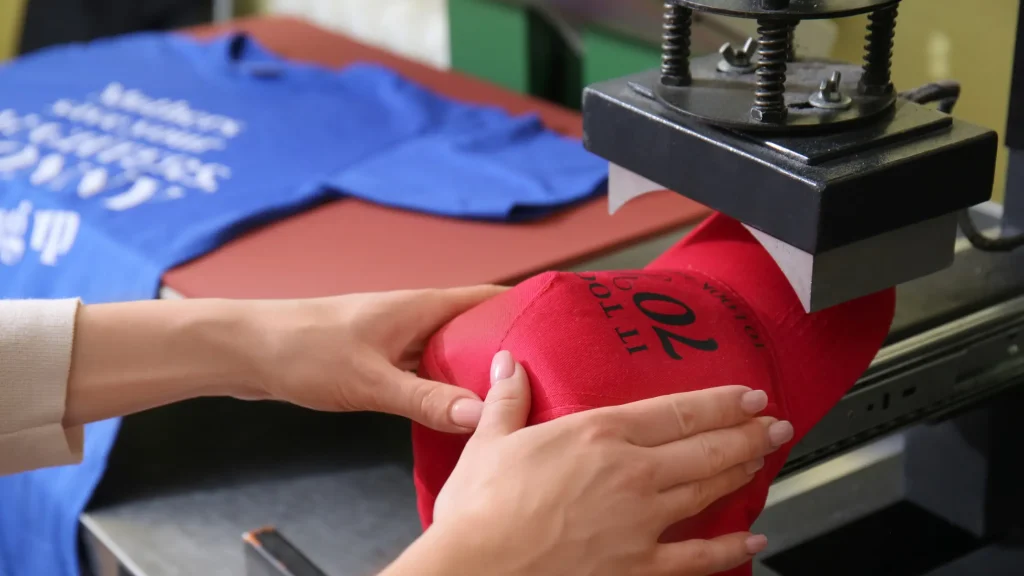 t shirt printing machine - dtg printing on cap